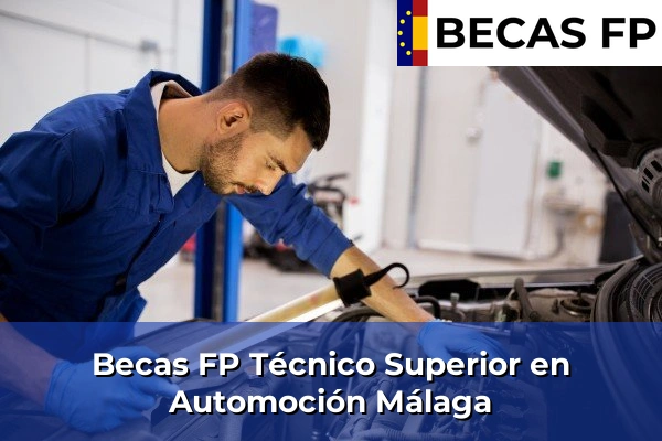 Becas FP Técnico Superior en Automoción en Málaga