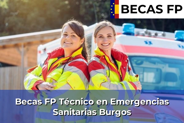 Becas FP Técnico en Emergencias Sanitarias en Burgos