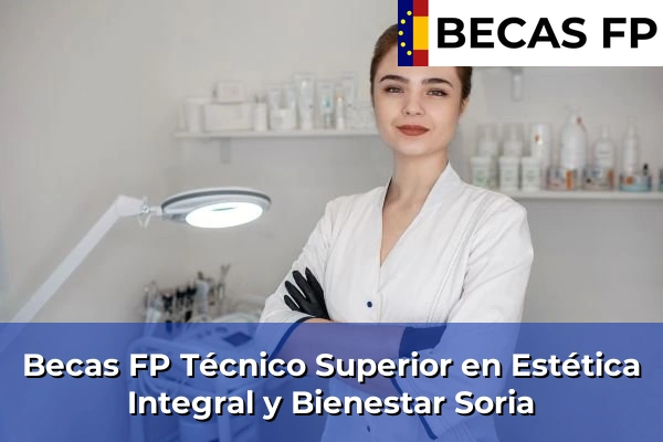 Becas FP Técnico Superior en Estética Integral y Bienestar en Soria