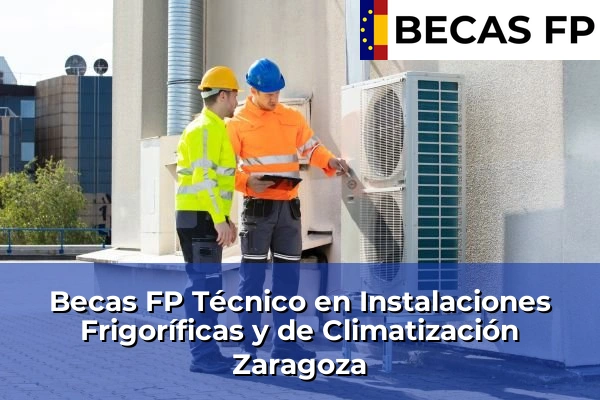 Becas FP Técnico en Instalaciones Frigoríficas y de Climatización en Zaragoza