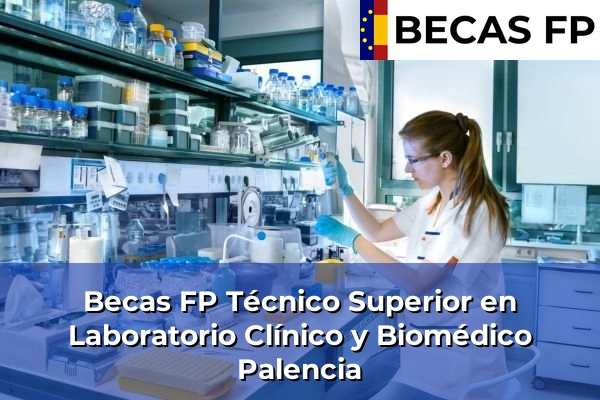 Becas FP Técnico Superior en Laboratorio Clínico y Biomédico en Palencia