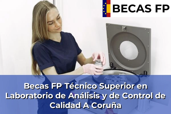 Becas FP Técnico Superior en Laboratorio de Análisis y de Control de Calidad en A Coruña