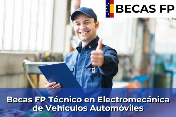 Becas FP Electromecánica de Vehículos Automóviles