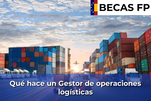 Qué hace un Gestor de operaciones logísticas