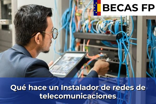 Qué hace un Instalador de redes de telecomunicaciones