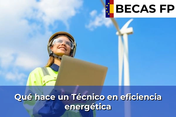 Qué hace un Técnico en eficiencia energética