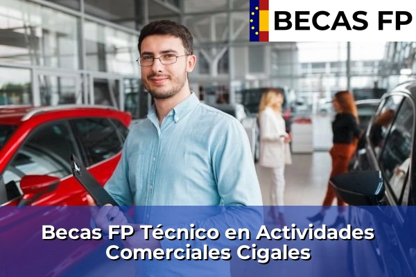 Becas FP Técnico en Actividades Comerciales en Cigales