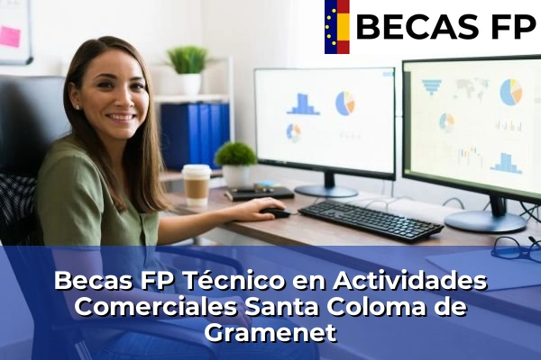 Becas FP Técnico en Actividades Comerciales en Santa Coloma de Gramenet