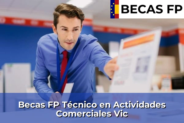 Becas FP Técnico en Actividades Comerciales en Vic