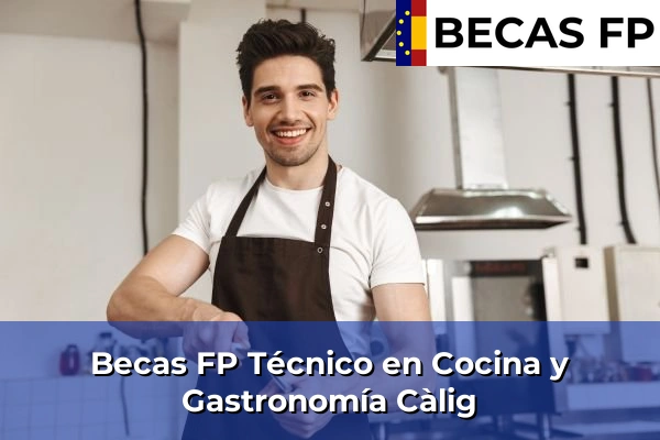 Becas FP Técnico en Cocina y Gastronomía en Càlig