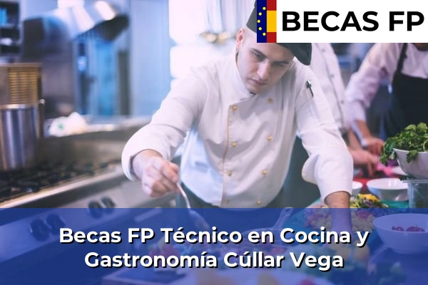 Becas FP Técnico en Cocina y Gastronomía en Cúllar Vega