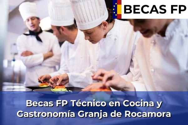Becas FP Técnico en Cocina y Gastronomía en Granja de Rocamora