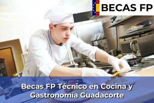 Becas FP Técnico en Cocina y Gastronomía en Guadacorte