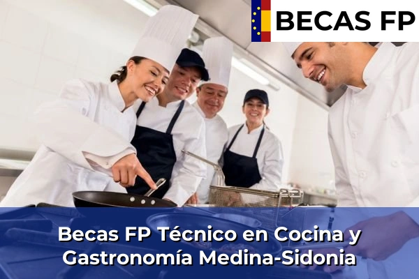 Becas FP Técnico en Cocina y Gastronomía en Medina-Sidonia