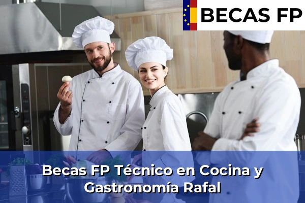 Becas FP Técnico en Cocina y Gastronomía en Rafal