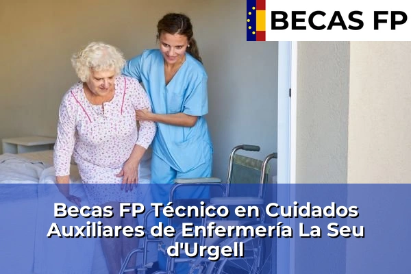 Becas FP Técnico en Cuidados Auxiliares de Enfermería en La Seu d'Urgell