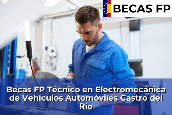 Becas FP Técnico en Electromecánica de Vehículos Automóviles en Castro del Río