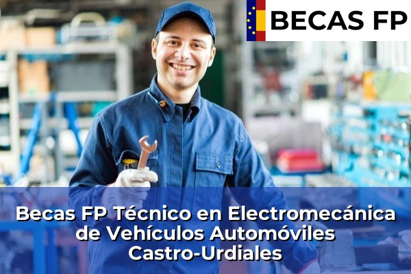 Becas FP Técnico en Electromecánica de Vehículos Automóviles en Castro-Urdiales