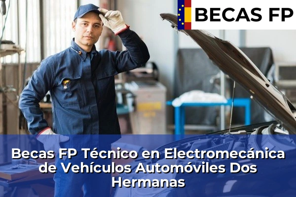 Becas FP Técnico en Electromecánica de Vehículos Automóviles en Dos Hermanas