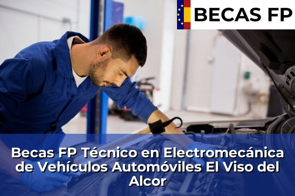 Becas FP Técnico en Electromecánica de Vehículos Automóviles en El Viso del Alcor