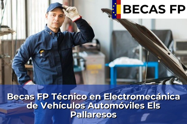 Becas FP Técnico en Electromecánica de Vehículos Automóviles en Els Pallaresos