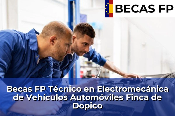 Becas FP Técnico en Electromecánica de Vehículos Automóviles en A Coruña 29 Becas FP Técnico en Electromecánica de Vehículos Automóviles en Finca de Dopico