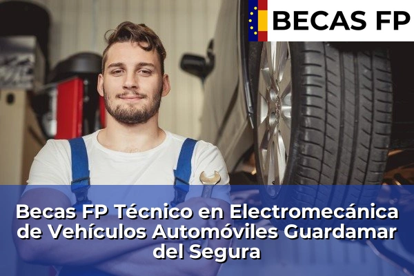 Becas FP Técnico en Electromecánica de Vehículos Automóviles en Guardamar del Segura