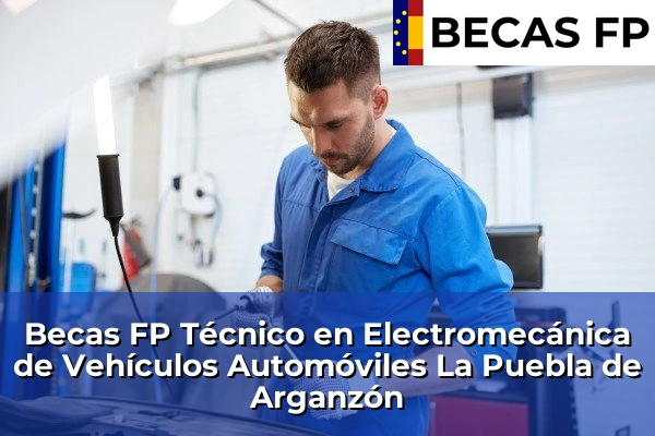 Becas FP Técnico en Electromecánica de Vehículos Automóviles en La Puebla de Arganzón