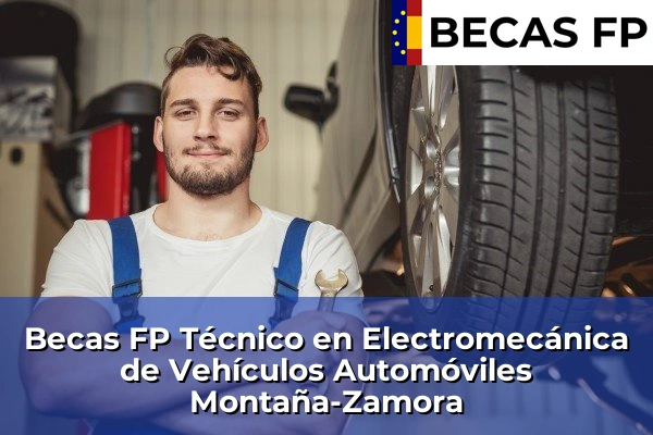 Becas FP Técnico en Electromecánica de Vehículos Automóviles en Montaña-Zamora
