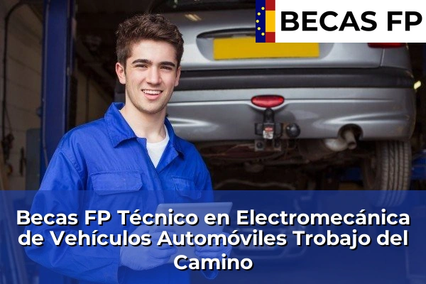 Becas FP Técnico en Electromecánica de Vehículos Automóviles en Trobajo del Camino