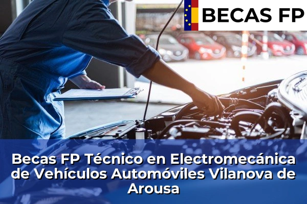 Becas FP Técnico en Electromecánica de Vehículos Automóviles en Vilanova de Arousa