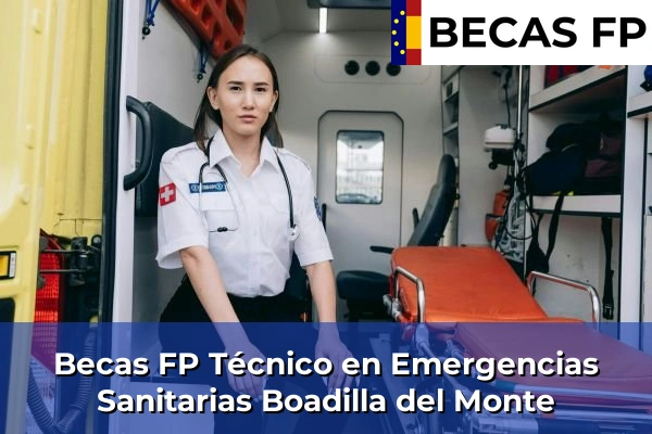 Becas FP Técnico en Emergencias Sanitarias en Boadilla del Monte