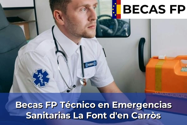Becas FP Técnico en Emergencias Sanitarias en La Font d'en Carròs