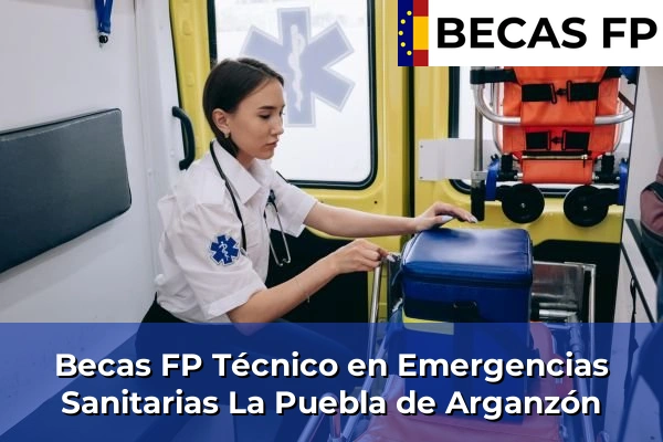 Becas FP Técnico en Emergencias Sanitarias en La Puebla de Arganzón
