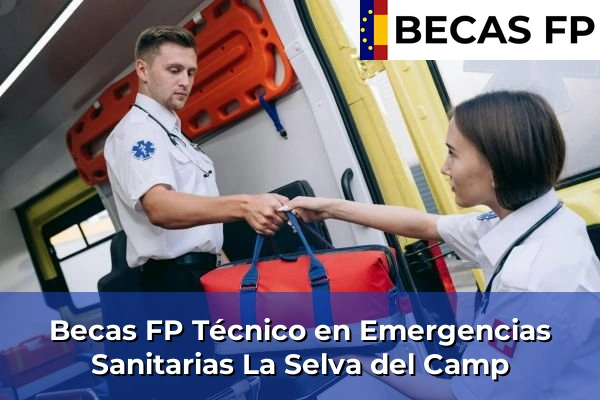 Becas FP Técnico en Emergencias Sanitarias en La Selva del Camp