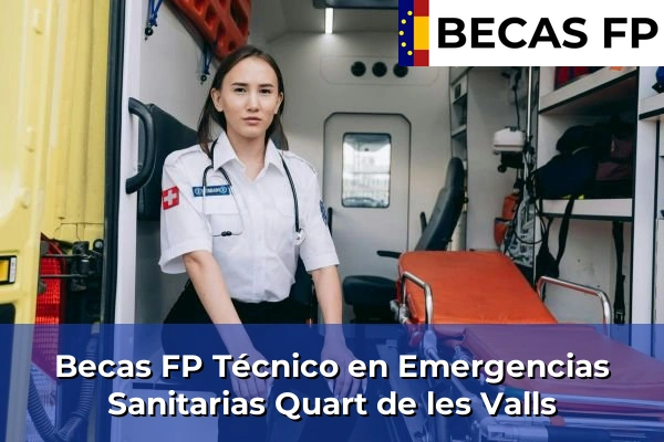 Becas FP Técnico en Emergencias Sanitarias en Quart de les Valls