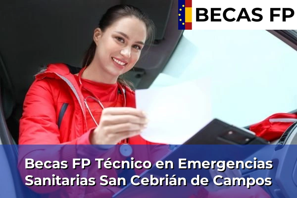 Becas FP Técnico en Emergencias Sanitarias en San Cebrián de Campos
