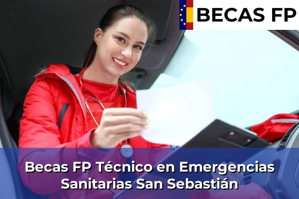 Becas FP Técnico en Emergencias Sanitarias en San Sebastián