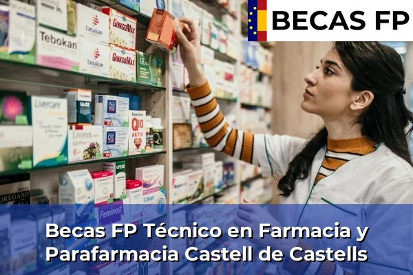 Becas FP Técnico en Farmacia y Parafarmacia en Castell de Castells
