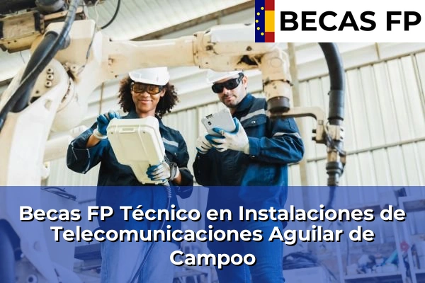 Becas FP Técnico en Instalaciones de Telecomunicaciones en Aguilar de Campoo