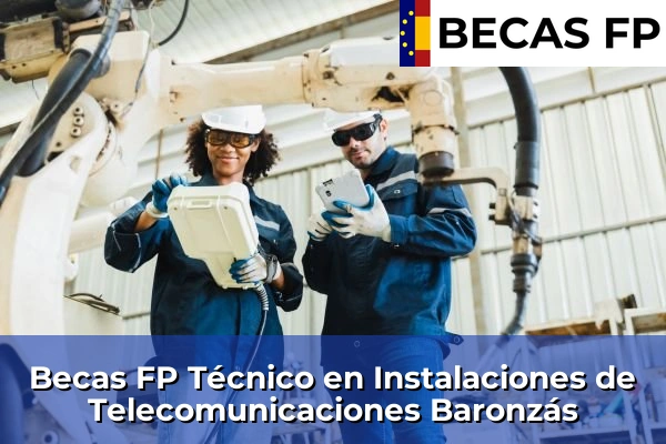 Becas FP Técnico en Instalaciones de Telecomunicaciones en Baronzás