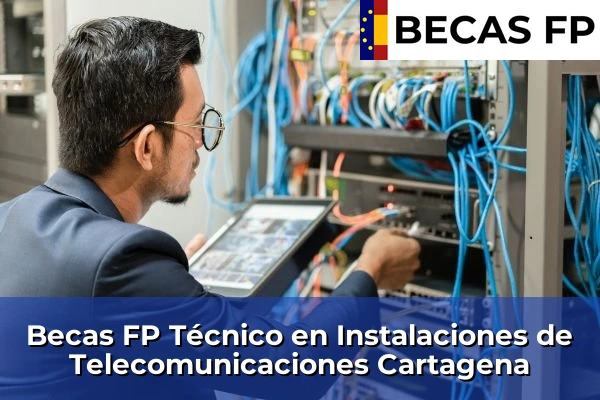 Becas FP Técnico en Instalaciones de Telecomunicaciones en Cartagena