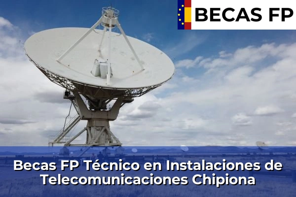 Becas FP Técnico en Instalaciones de Telecomunicaciones en Chipiona