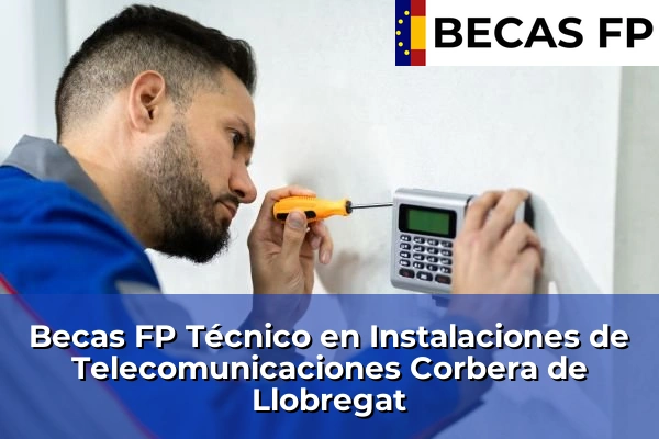 Becas FP Técnico en Instalaciones de Telecomunicaciones en Corbera de Llobregat