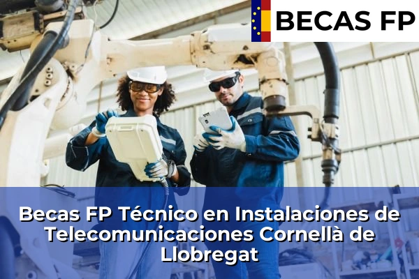 Becas FP Técnico en Instalaciones de Telecomunicaciones en Cornellà de Llobregat