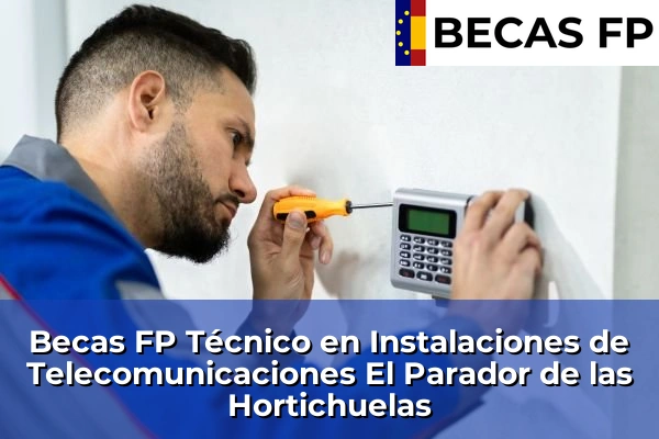 Becas FP Técnico en Instalaciones de Telecomunicaciones en El Parador de las Hortichuelas