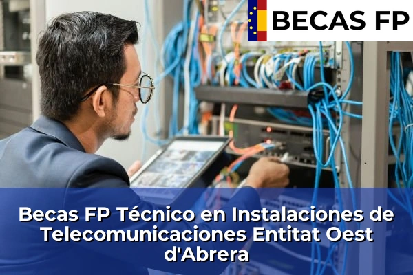 Becas FP Técnico en Instalaciones de Telecomunicaciones en Entitat Oest d'Abrera