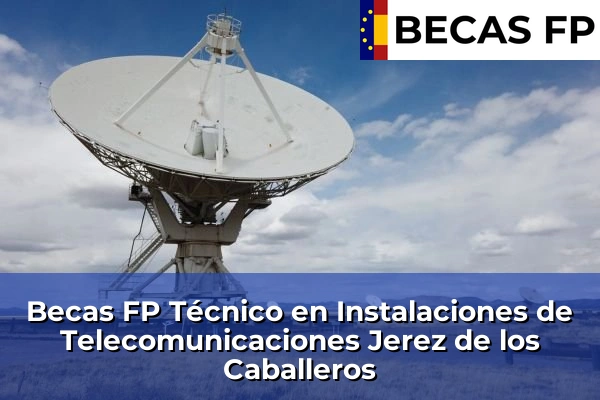 Becas FP Técnico en Instalaciones de Telecomunicaciones en Jerez de los Caballeros