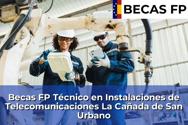 Becas FP Técnico en Instalaciones de Telecomunicaciones en La Cañada de San Urbano