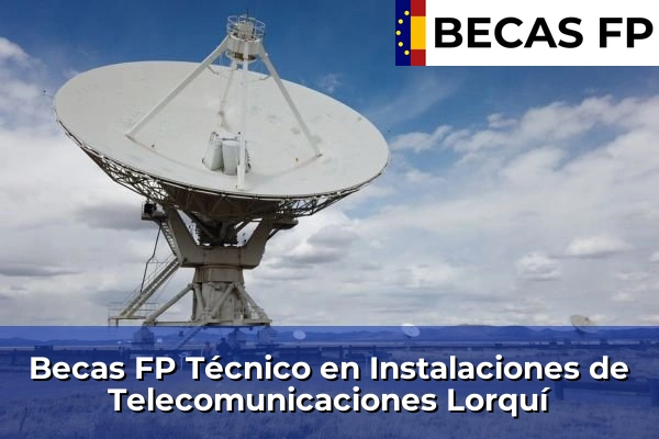 Becas FP Técnico en Instalaciones de Telecomunicaciones en Lorquí